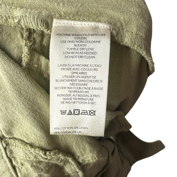 Free People Sweet Talk Chino Pants Size 4 NWOT green - Picture 11 of 12